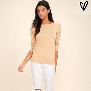 Lulu's Low Back Sweater (private trade)